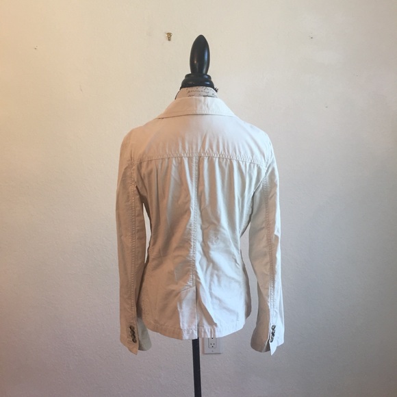 Talbots beige 14 blazer business tortoiseshell - Picture 3 of 6